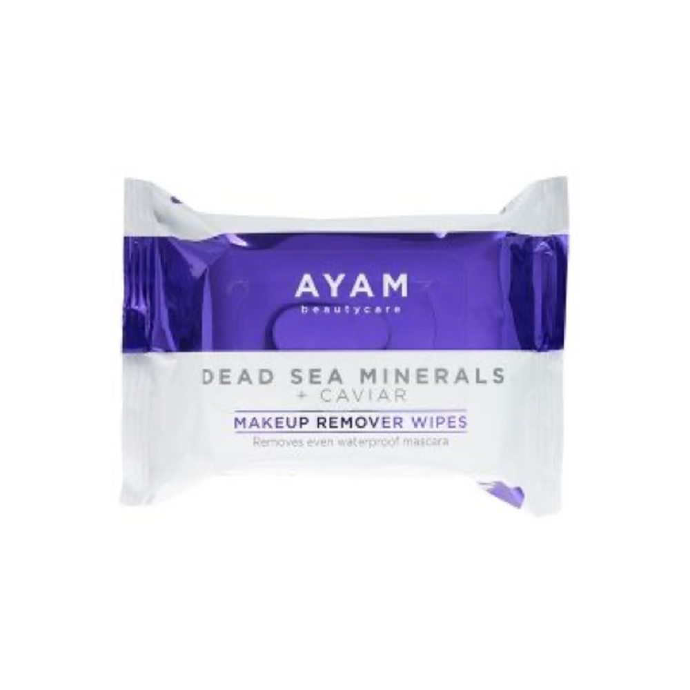 Caviar Extract + Dead Sea Minerals - Makeup Remover Wipes (New)
